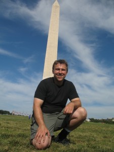 Me in front of the washingon monument