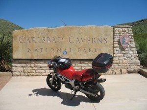 Entry Gate to Carsbad Caverns National Park
